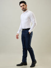 Tim Paris White Solid Formal Shirt